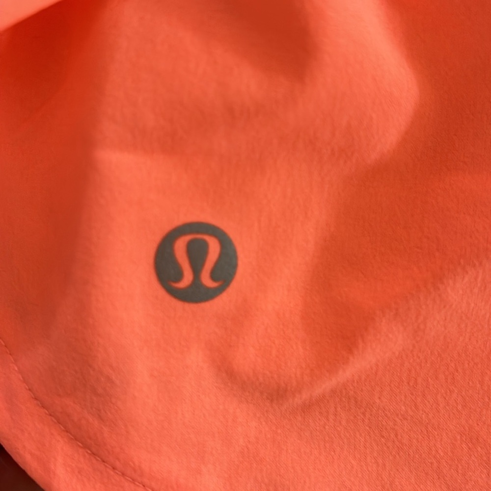 NWT Lululemon Athletica Speed up running shorts Sunset size 6 MR 4” inseam - Picture 5 of 6